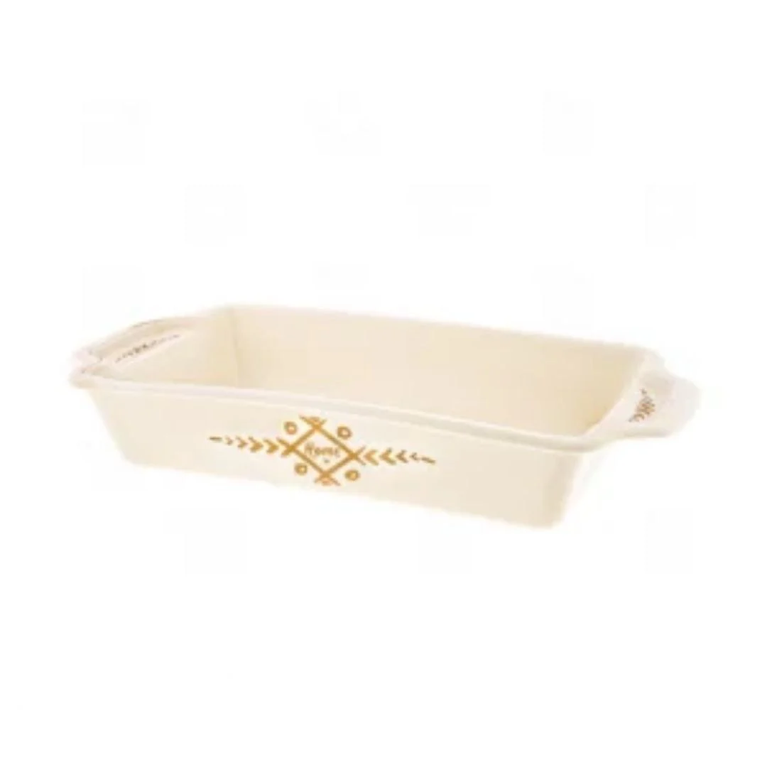 تابه مستطیل متوسط سرمری کرم ریور RIVER کد 8170-34F